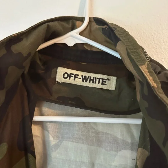 Men’s Off-White Camo Jacket